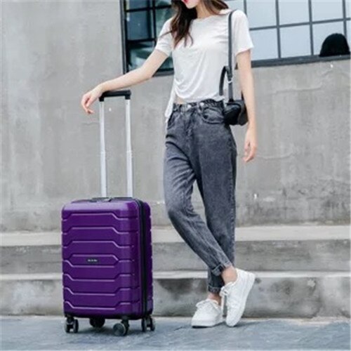 Designer Suitcase w/ Lock