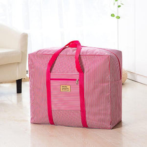 Striped Duffle Bag